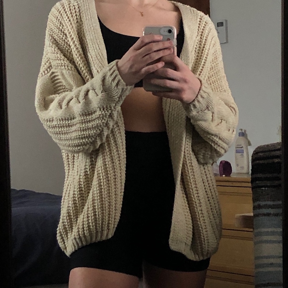 Chunky cardigan